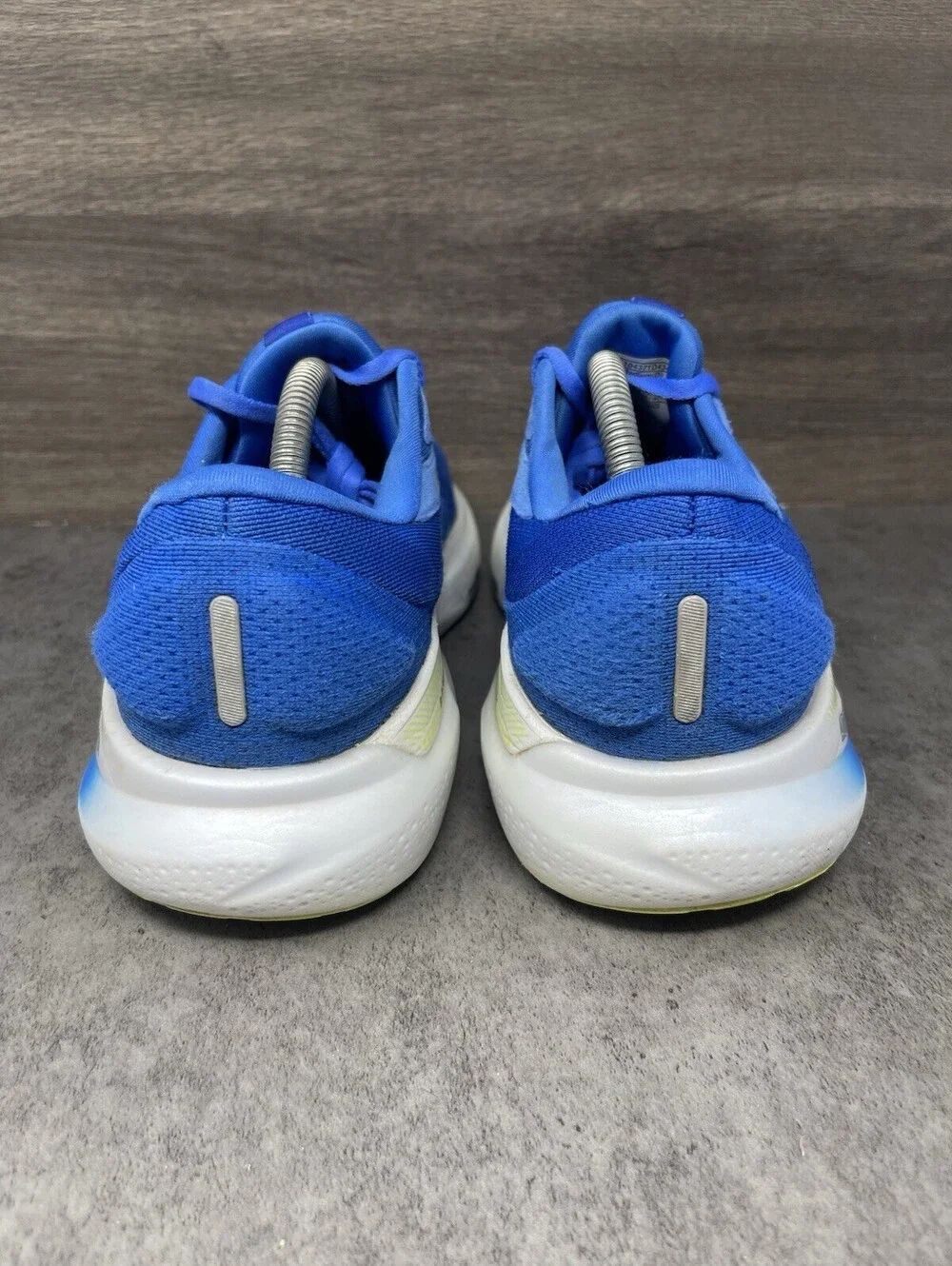 Brooks Adrenaline GTS 24 Mens Size 9.5 Blue Yellow GuideRails Running Shoes